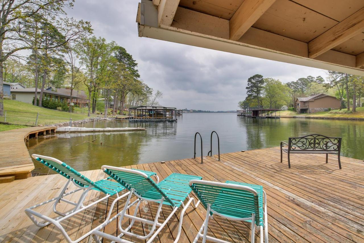 Cozy Lake Cabin With Dock In Hot Springs Natl Park Villa Lake Hamilton Esterno foto