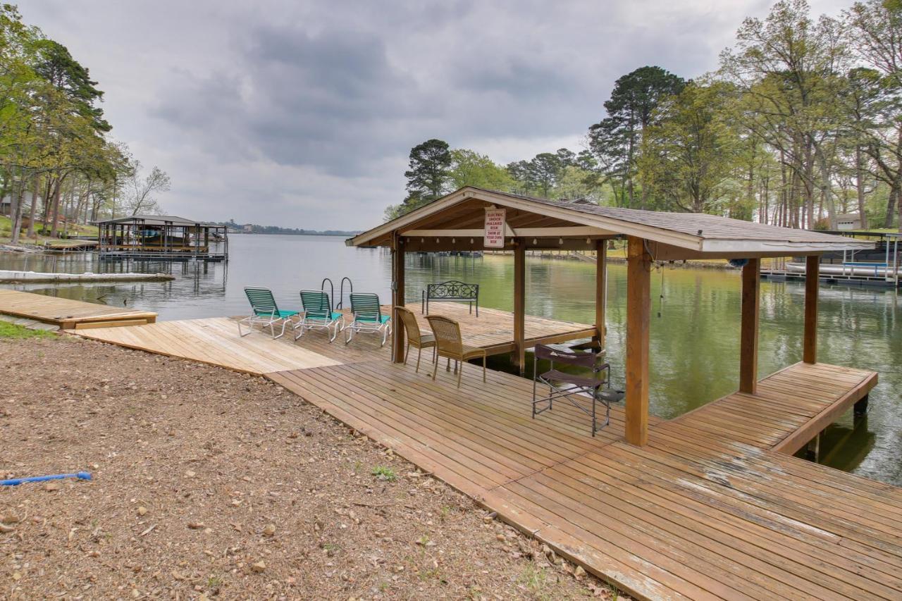 Cozy Lake Cabin With Dock In Hot Springs Natl Park Villa Lake Hamilton Esterno foto