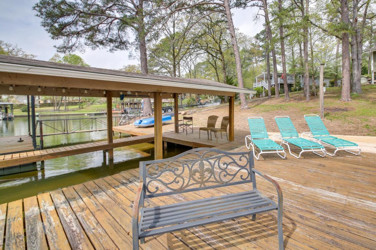 Cozy Lake Cabin With Dock In Hot Springs Natl Park Villa Lake Hamilton Esterno foto