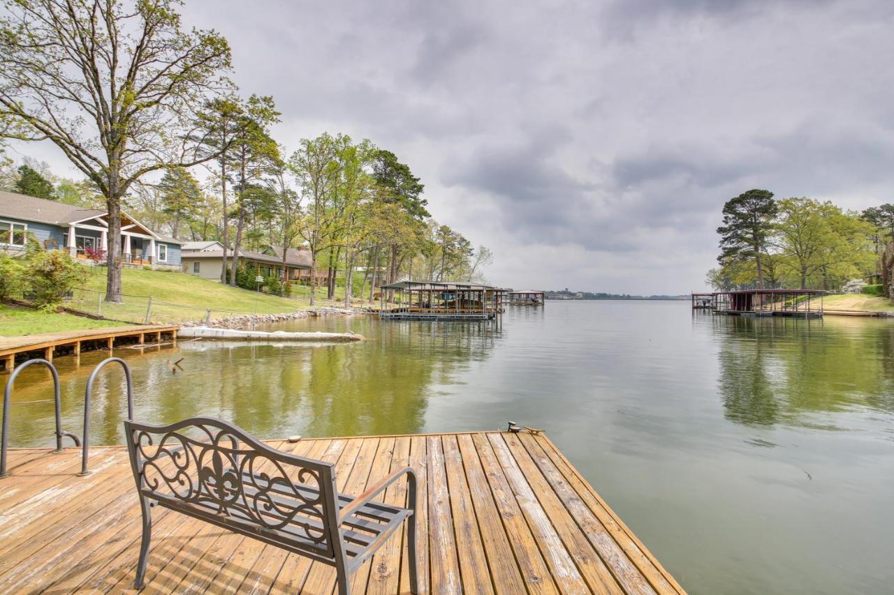 Cozy Lake Cabin With Dock In Hot Springs Natl Park Villa Lake Hamilton Esterno foto