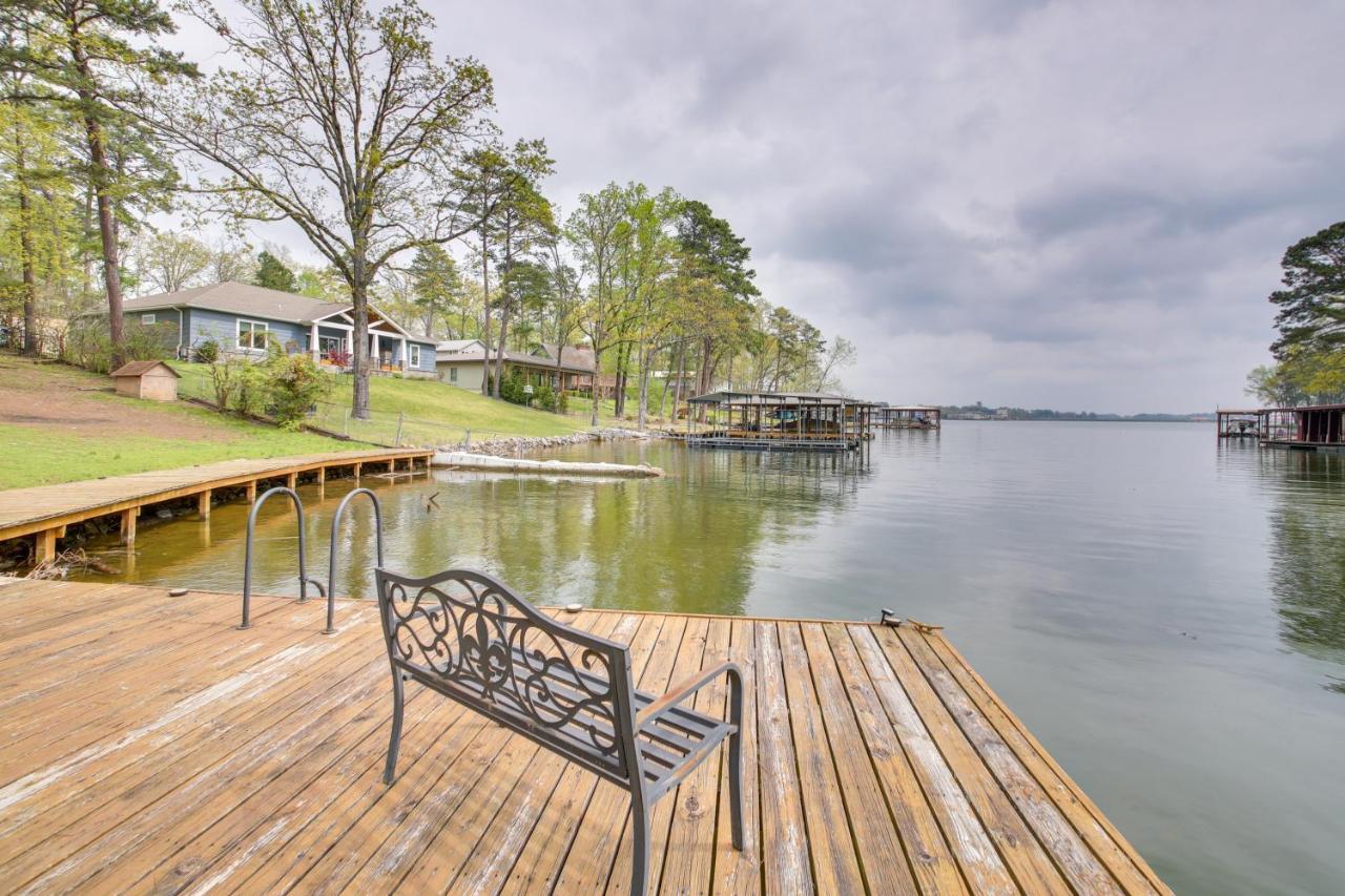 Cozy Lake Cabin With Dock In Hot Springs Natl Park Villa Lake Hamilton Esterno foto